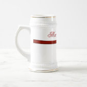 Vrolijk kerstfeest bierpul (Links)