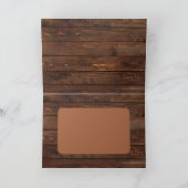 Vrolijk kerstfeest, bijtend hout, pine Branches Sw Feestdagen Kaart (Binnen)