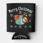 Vrolijk kerstfeest blikjeskoeler (Voorkant)