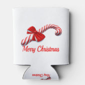 Vrolijk kerstfeest blikjeskoeler (Achterkant)