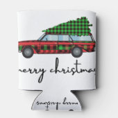 Vrolijk kerstfeest blikjeskoeler (Achterkant)