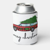 Vrolijk kerstfeest blikjeskoeler (Blikje Achterkant)