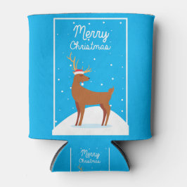 Vrolijk kerstfeest blikjeskoeler