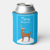 Vrolijk kerstfeest blikjeskoeler (Blikje Achterkant)