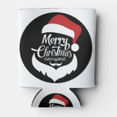 Vrolijk kerstfeest blikjeskoeler (Voorkant)