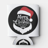 Vrolijk kerstfeest blikjeskoeler (Achterkant)