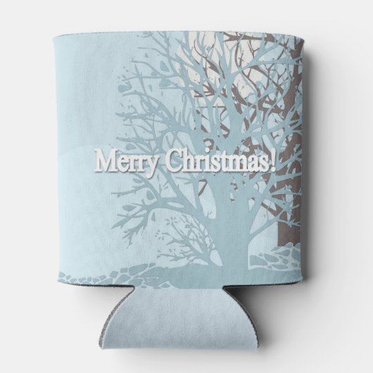 Vrolijk kerstfeest! blikjeskoeler (Achterkant)