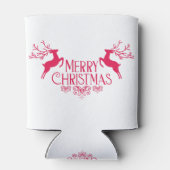 Vrolijk kerstfeest blikjeskoeler (Achterkant)