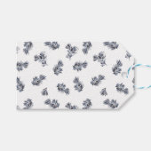 Vrolijk Kerstfeest Blue Springs Cadeaulabel (Voorkant (Horizontaal))