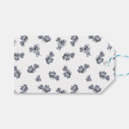 Vrolijk Kerstfeest Blue Springs Cadeaulabel