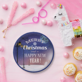 Vrolijk kerstfeest Bord