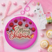 Vrolijk kerstfeest Bord (Feest)