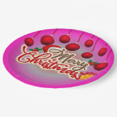 Vrolijk kerstfeest Bord (Gekanteld)