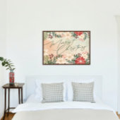 vrolijk kerstfeest | Botanische pracht vakantie Perfect Poster