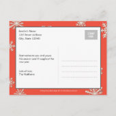 Vrolijk kerstfeest Briefkaart (Achterkant)