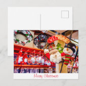 Vrolijk kerstfeest briefkaart (Voorkant / Achterkant)