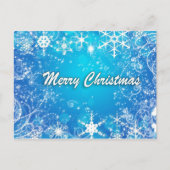 Vrolijk kerstfeest briefkaart (Voorkant)