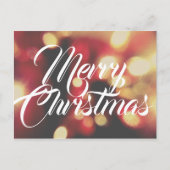 Vrolijk kerstfeest briefkaart (Voorkant)