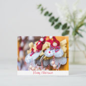 Vrolijk kerstfeest briefkaart (Staand voorkant)