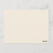 Vrolijk kerstfeest briefkaart (Achterkant)