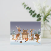 Vrolijk kerstfeest!! briefkaart (Staand voorkant)