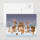 Vrolijk kerstfeest!! briefkaart (Voorkant / Achterkant)