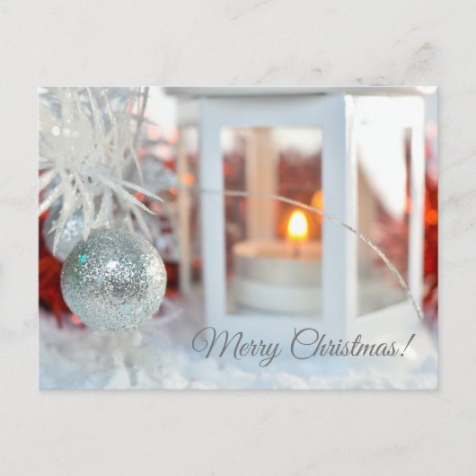 Vrolijk kerstfeest briefkaart (Voorkant)