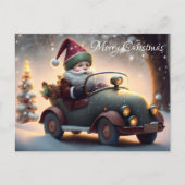 Vrolijk kerstfeest briefkaart (Voorkant)