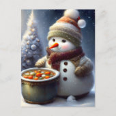 Vrolijk kerstfeest briefkaart (Voorkant)