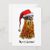 Vrolijk kerstfeest Briefkaart (Voorkant / Achterkant)