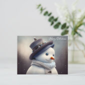 Vrolijk kerstfeest briefkaart (Staand voorkant)