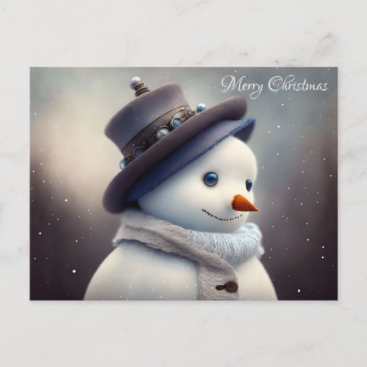 Vrolijk kerstfeest briefkaart (Voorkant)