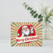 Vrolijk kerstfeest briefkaart (Staand voorkant)