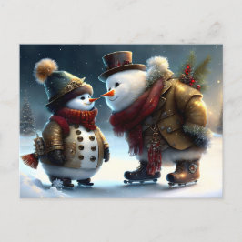 Vrolijk kerstfeest briefkaart