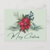 Vrolijk kerstfeest briefkaart (Voorkant)