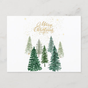 Vrolijk kerstfeest briefkaart