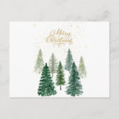 Vrolijk kerstfeest briefkaart (Voorkant)