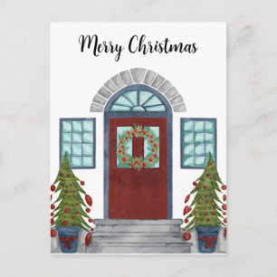 Vrolijk kerstfeest Briefkaart