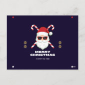 Vrolijk kerstfeest Briefkaart - een perfecte vakan (Achterkant)