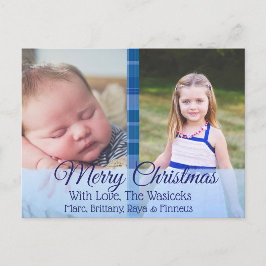 Vrolijk kerstfeest Briefkaart met kerstfeest (Voorkant)