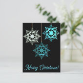 Vrolijk kerstfeest briefkaarten (Staand voorkant)