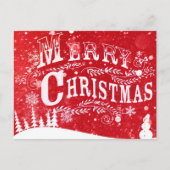 Vrolijk kerstfeest Briefkaarten (Voorkant)