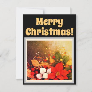 Vrolijk kerstfeest briefkaarten