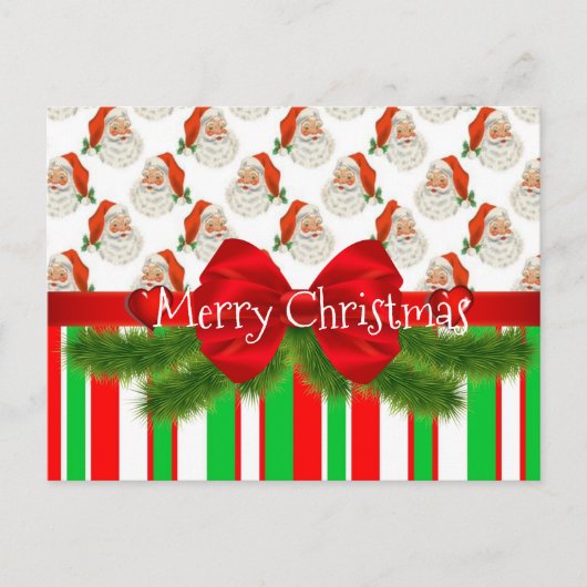 Vrolijk kerstfeest Briefkaarten Noordpool (Voorkant)