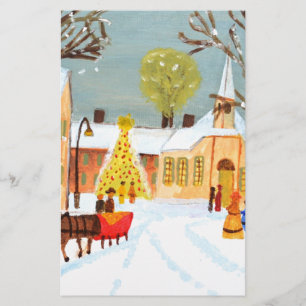 Vrolijk kerstfeest briefpapier