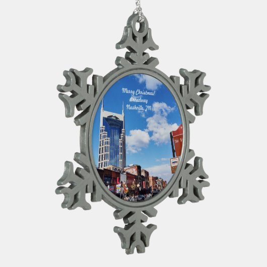 Vrolijk kerstfeest! Broadway, ornament Nashville (Links)
