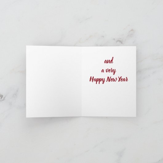 VROLIJK KERSTFEEST **** BROEDER **** FEESTDAGEN KAART (Binnen)