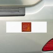 Vrolijk kerstfeest bumpersticker (Op auto)