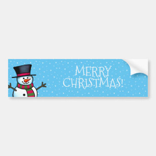 Vrolijk kerstfeest bumpersticker