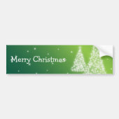 Vrolijk kerstfeest bumpersticker (Voorkant)